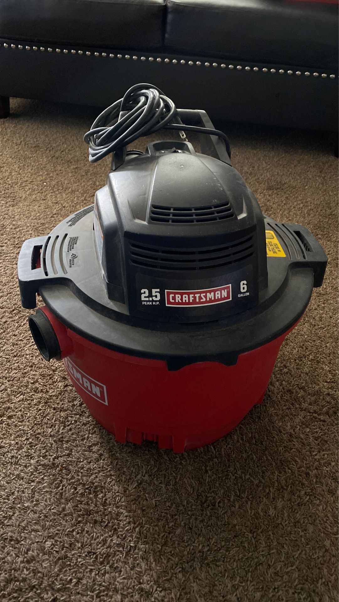 Free shop vac