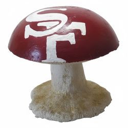 San Francisco 49ers Garden Mushroom 