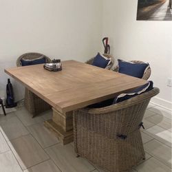 Gorgeous Wood Dining Room Table 
