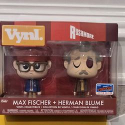 Rushmore Max & Herman VAULTED EXCLUSIVE LIMITED 2 Pack Funko Vynl