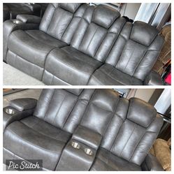 Ashley Turbulance Power Reclining Sofa Set