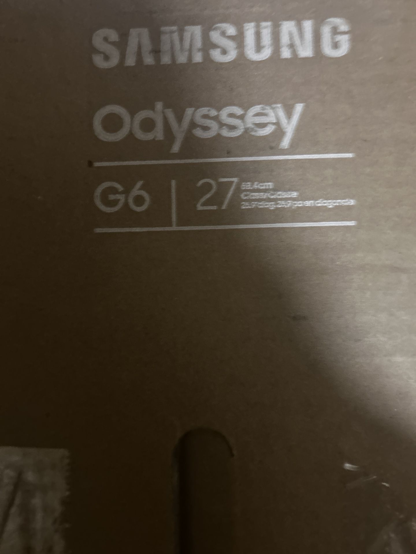 27" Odyssey G65B, QHD, 240Hz, Smart Gaming Monitor
