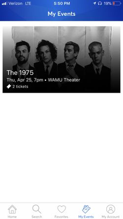 The 1975 WaMu Theater