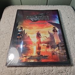 Final Fantasy VII Rebirth Poster Collection 32 Removable Posters Sealed