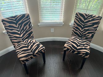 Cushioned seats matching pair
