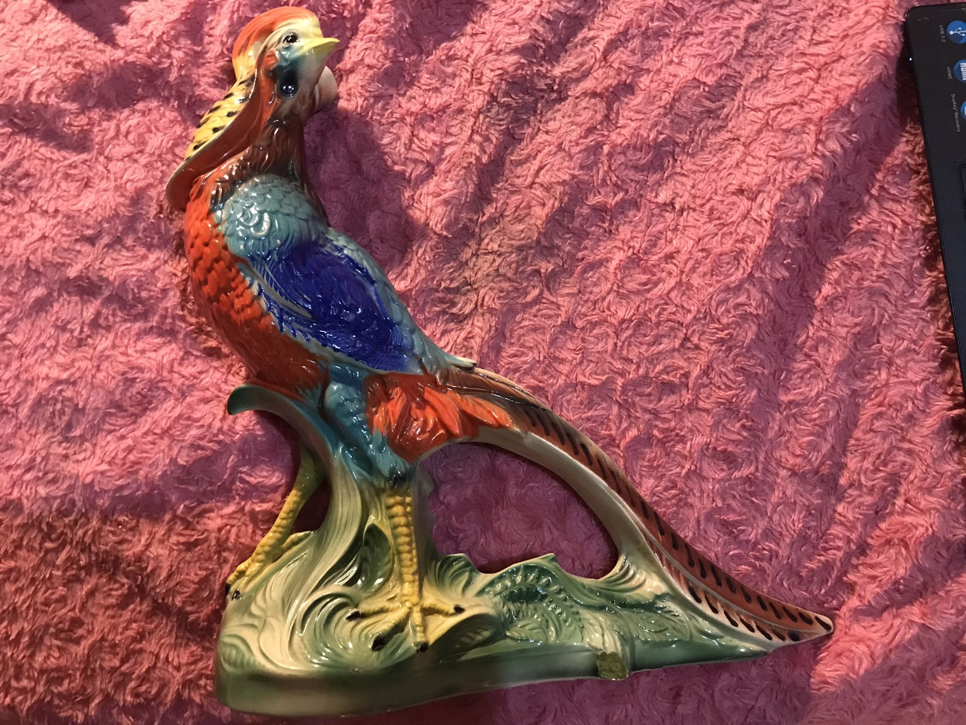 Vintage 1968 Casa Vinicius Boccaccio Rooster Wine Decanter