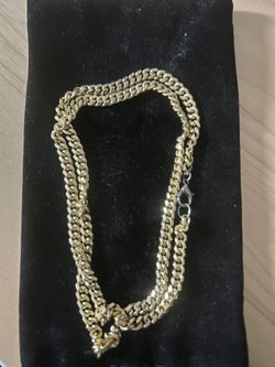 22In 5mm 14k Gold Chain