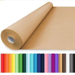 Vanhench 36"x200' Brown Wrapping Paper Roll 4B-7