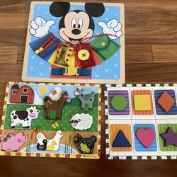 Puzzles for Children - Set Of 3