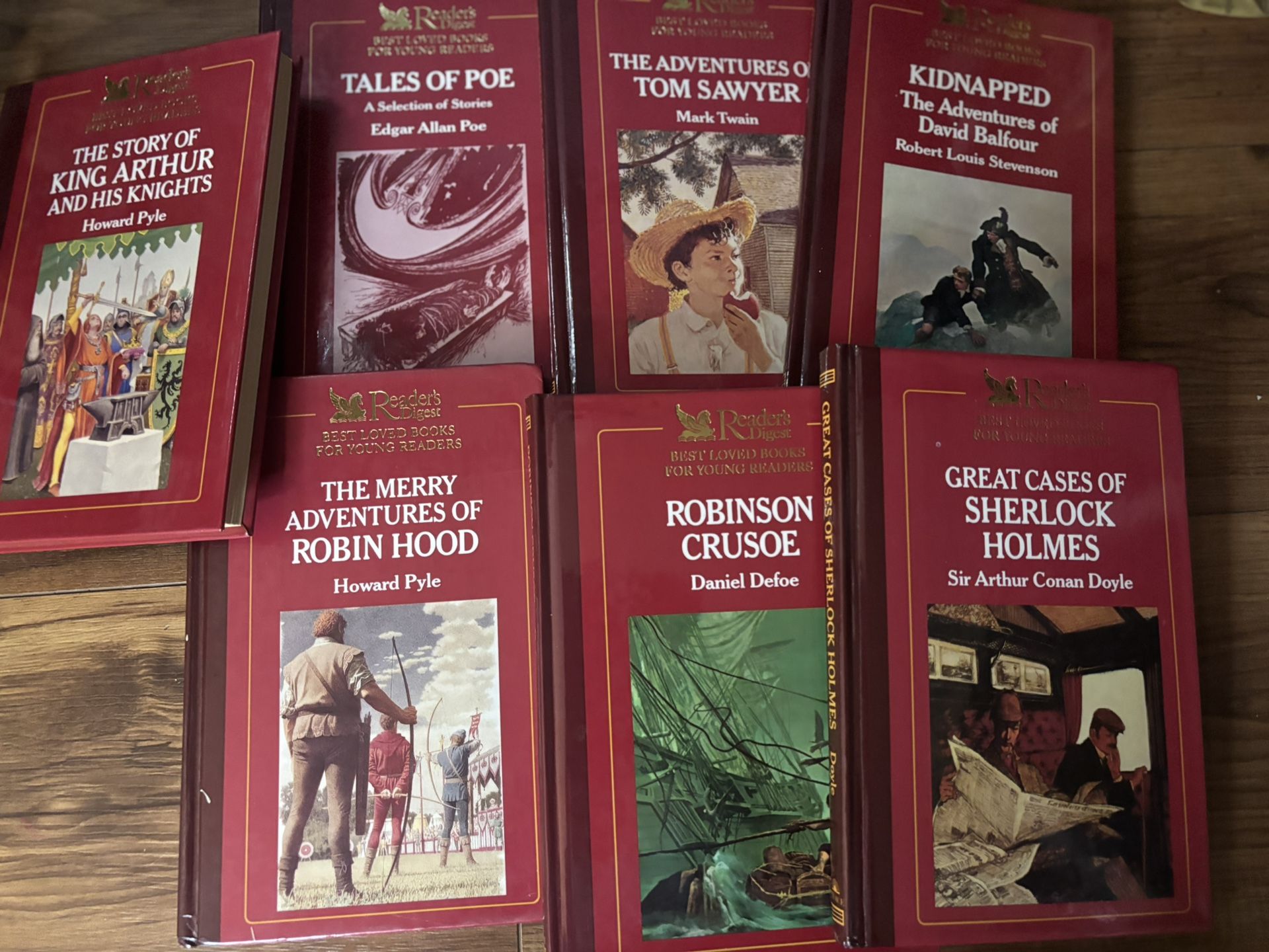 7 Vintage Reader's Digest Classics Book Set - Best Loved Books for Young Readers