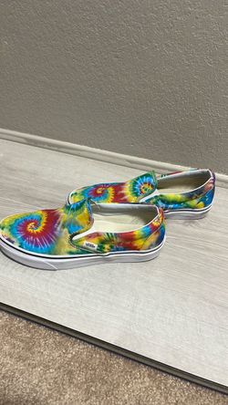 Vans shoes tie-dye size 9 in women