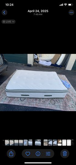 Queen Avocado Green Mattress