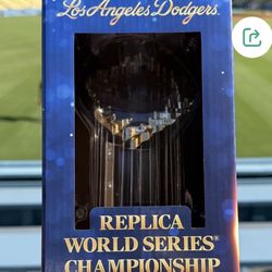 Dodgers WS Replica Trophy 