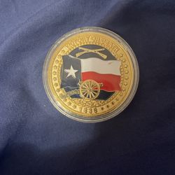 Alamo Texas Gold Coin