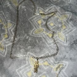 San Judas Charm & Necklace