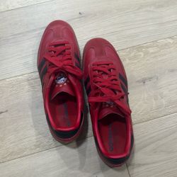 Adidas Originals Samba Team x FC Bayern Munich – Team Power Red/Core Black (HQ7031) Size 10 1/2