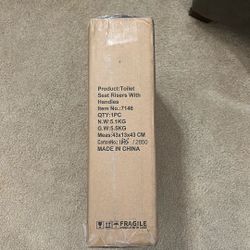 Toilet Seat Riser With Handles