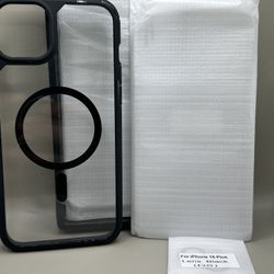5 in 1 Magnetic Case for iPhone 15 Plus [Military Grade Drop Protection]