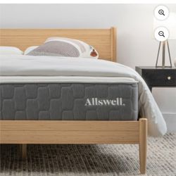 The Allswell Luxe 12" King Extra Firm Bed in a Box Hybrid Mattress