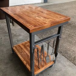 Custom Design Furniture/bar Carts/kitchen Carts/grill Tables/etc