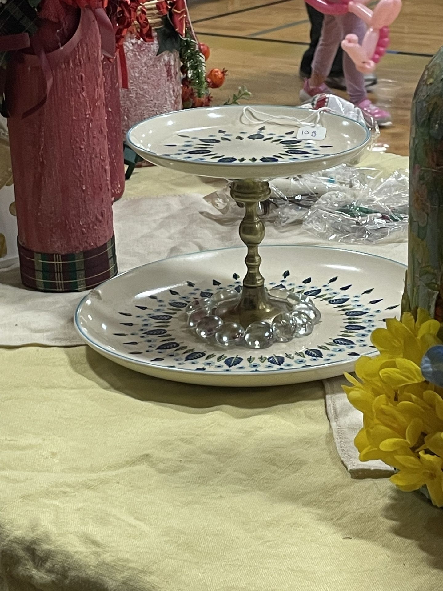 Trinket Tray/ground Bird Feeder And Planter