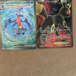 Ex Pokémon Cards Umbreon Garchomp 