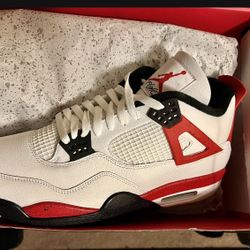 Jordan 4 Red Cement 