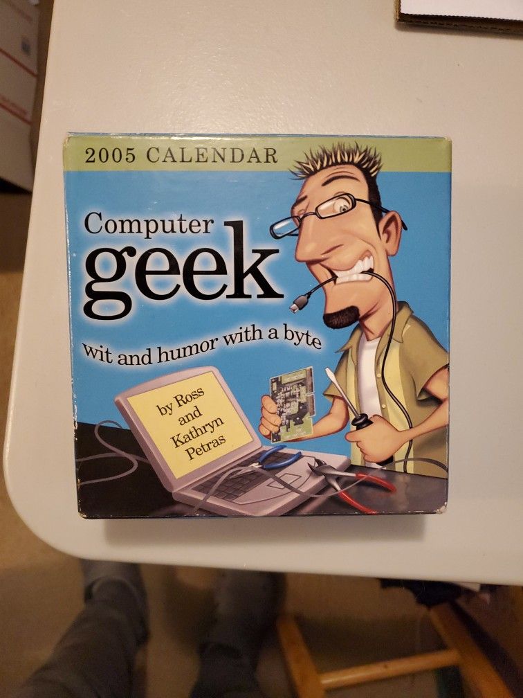 2005 Computer Geek Calendar