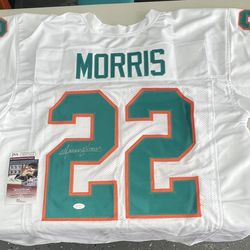 AUTOGRAPHED DOLPHINS JERSEY