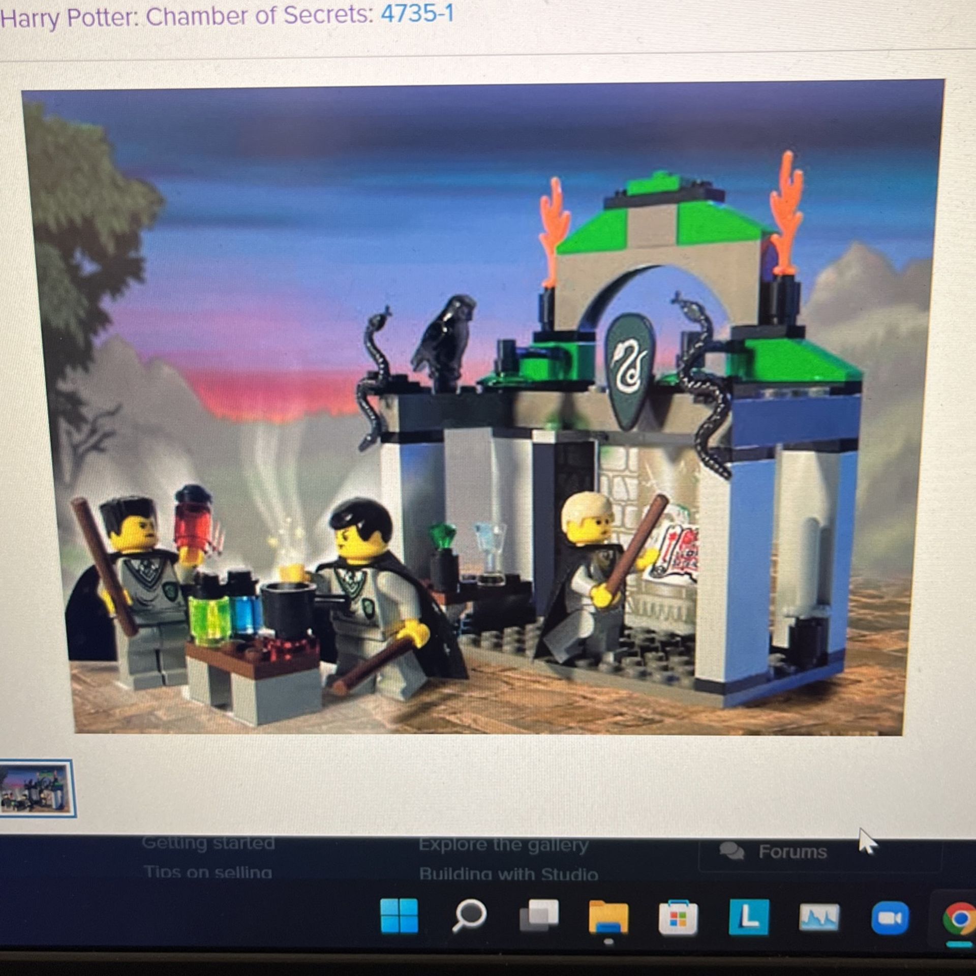 Lego Harry Potter 4735 Slytherin