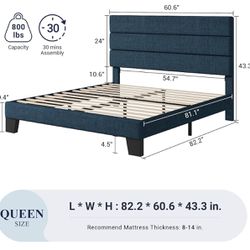 Queen Platform Bed