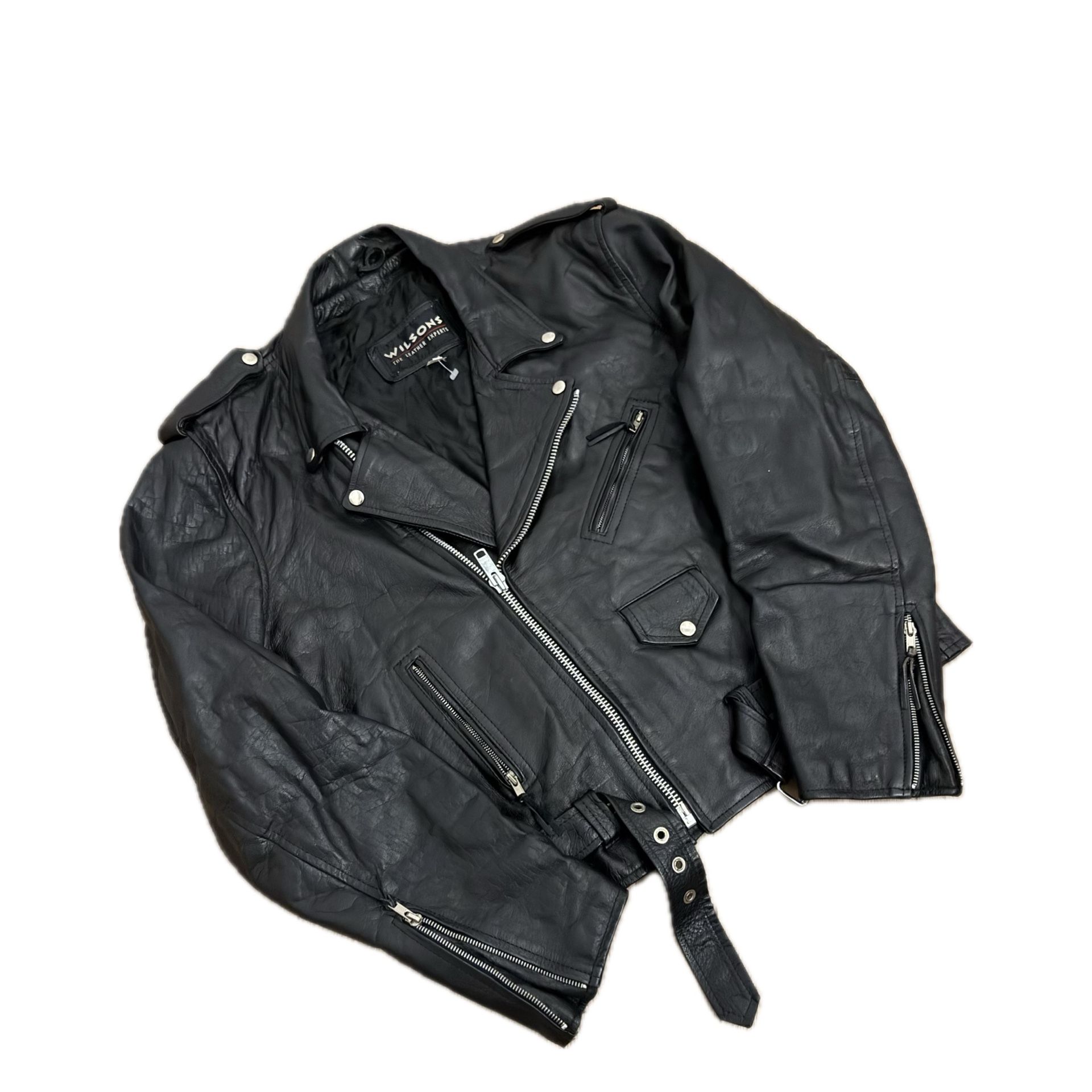 Vintage Wilson’s Leather Biker Jacket