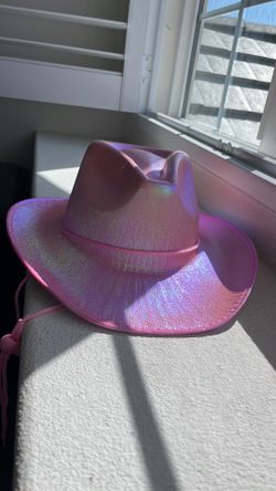 Cowboy Hat Bright Pink