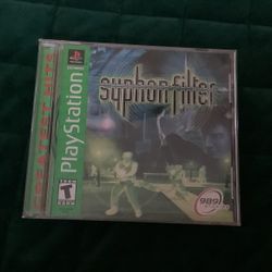 Playstation Game -- Syphon Filter