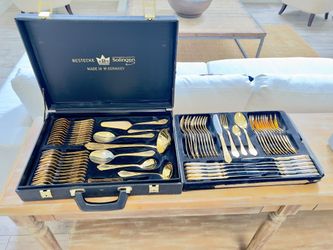 Bestecke Soligen 24kt Plated 70 Piece Flatware