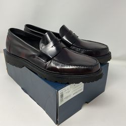 American Classics Penny Loafer Cole Haan BURGUNDY-BLACK Men's Shoe size 13