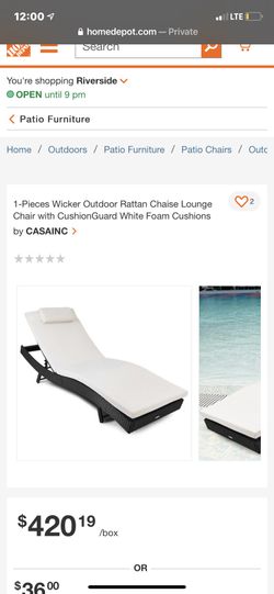 Pool reclining chair