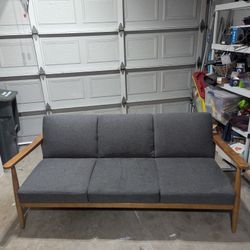 Gray Futon