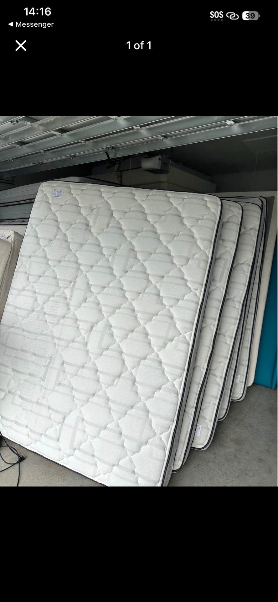 (1) One Marriott Queen 8” Mattress