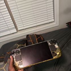 Steamdeck With 2TB Storage And Atomic Yellow Shell