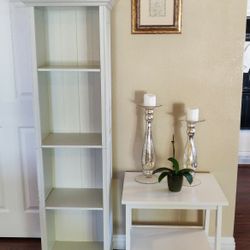 Table & Shelf + Decor $80 Takes All 