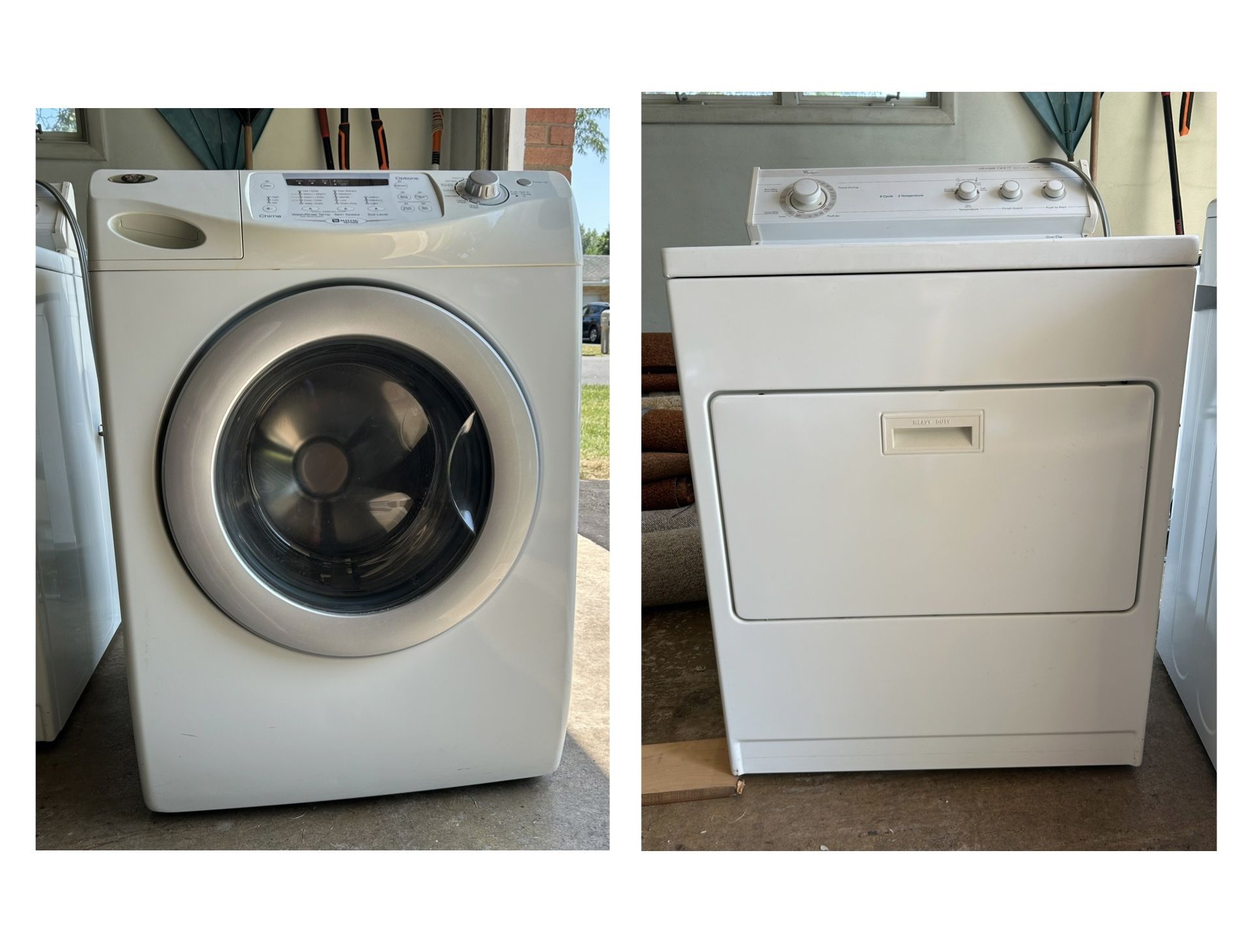 Maytag Neptune Series Washer & Whirlpool Dryer