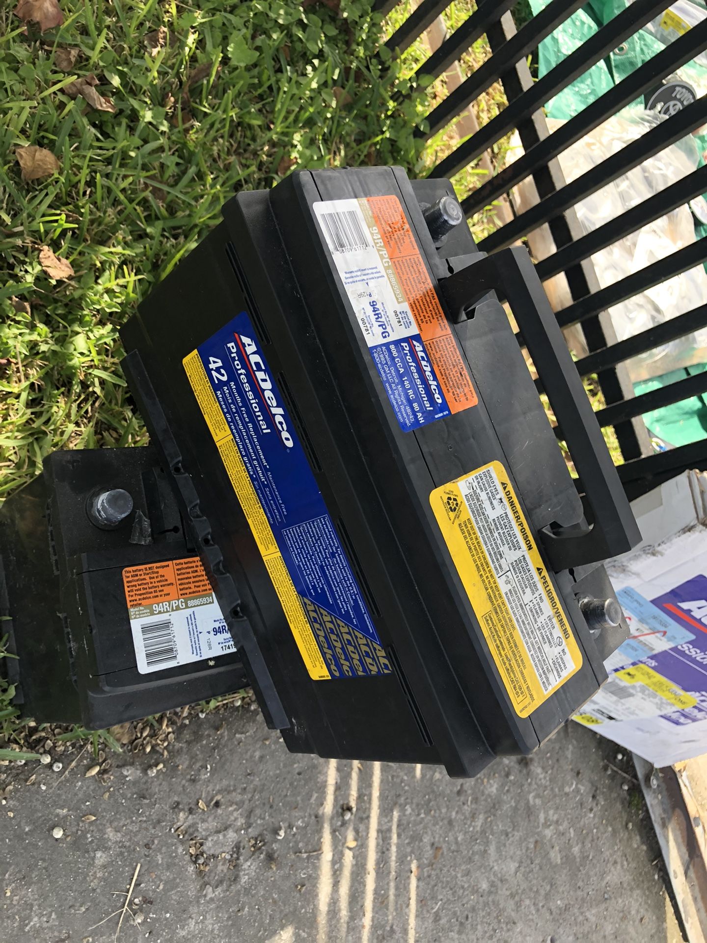 Ac delco battery for Sale in Houston, TX OfferUp