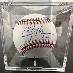 CLAYTON KERSHAW SIGNED LA DODGERS RAWLINGS BASEBALL AUTOGRAPHED W/holo COA - 908