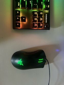 Gaming keyboard and mouse