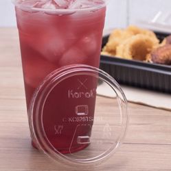 Tapas Sipper Sin Popote con Tapa Flip (98mm) – Para Vasos 12-24oz – Paquete de 50