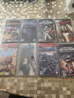 Psp games lot