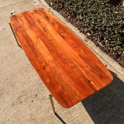 CB2 MID CENTURY COFFEE TABLE 