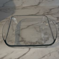 Anchor glass tray