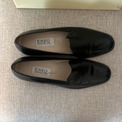 Enzo Angiolini Black Loafers